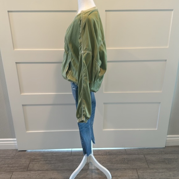 LIFE NATURE LOVE Green Bomber Jacket - Picture 3 of 4